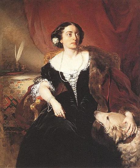 Friedrich von Amerling Countess Nako oil painting picture